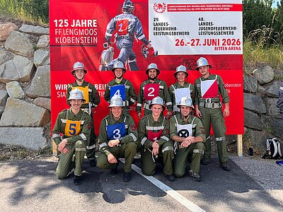 Erfolgreiche Teilnahme am Landesfeuerwehr-<br>leistungsbewerb in Südtirol