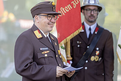 Feierliche Fahrzeugsegnung im Rahmen der 130-Jahr-Feier