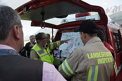 Großbrand Abfallwirtschafs<br>zentrum Nußdorf-Debant