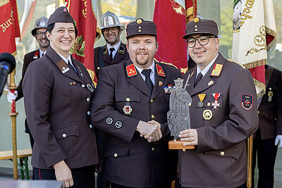 Feierliche Fahrzeugsegnung im Rahmen der 130-Jahr-Feier