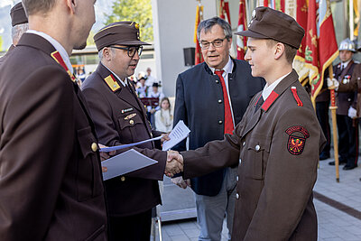 Feierliche Fahrzeugsegnung im Rahmen der 130-Jahr-Feier