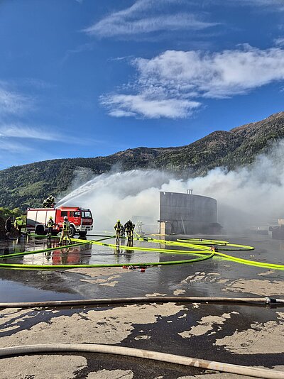Großbrand Nikolsdorf