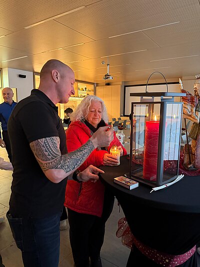 Friedenslicht-<br>ausgabe