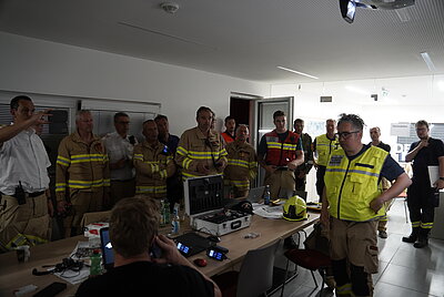 Großbrand Abfallwirtschafs<br>zentrum Nußdorf-Debant