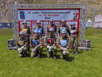 62. Tiroler Landesfeuerwehr-leistungsbewerb in Zams